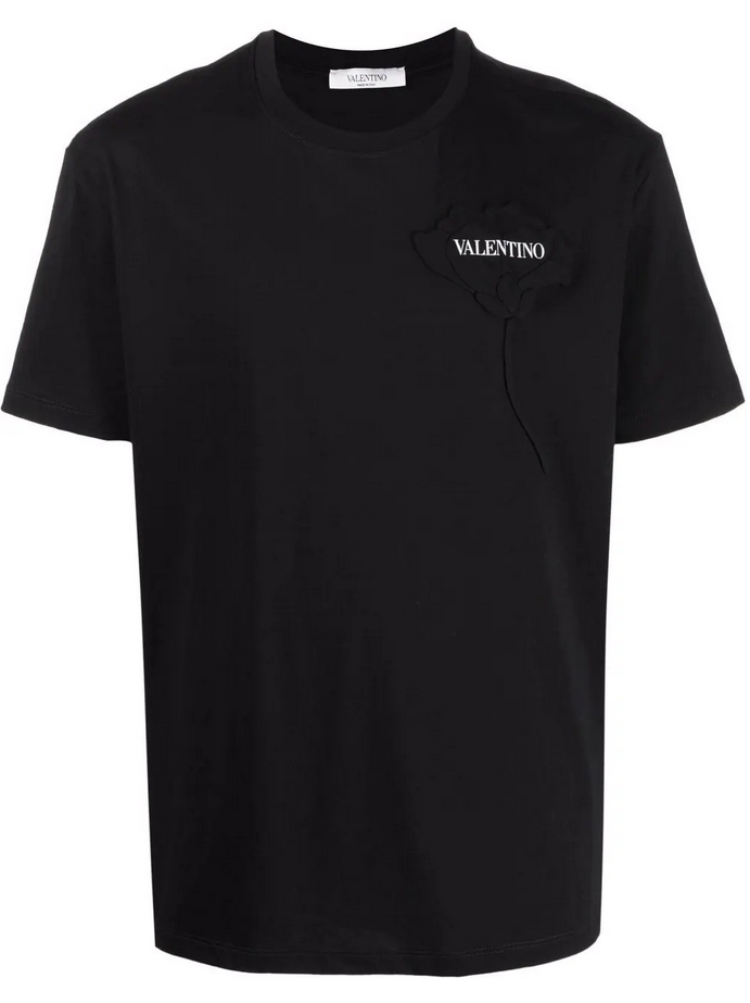 Valentino Logo-Print Short-Sleeve T-Shirt