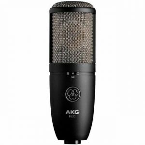 AKG Pro Audio P420 Dual Capsule Condenser Microphone, Black