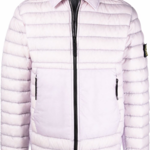Stone Island Gefütterte Jacke mit Kompass-Patch - XL