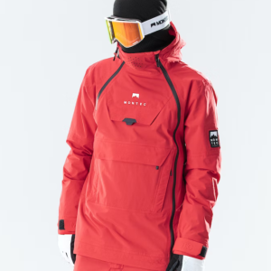 Montec Doom 2020 Men's Snowboard Jacket Red - Medium