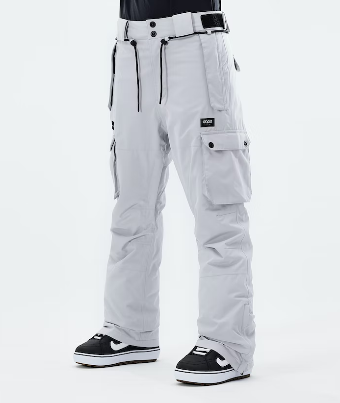 Dope Iconic W 2021 Women's Snowboard Pants Light Grey - XS