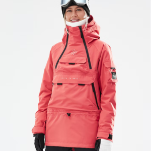 Dope Akin W 2021 Women's Snowboard Jacket Coral - Medium