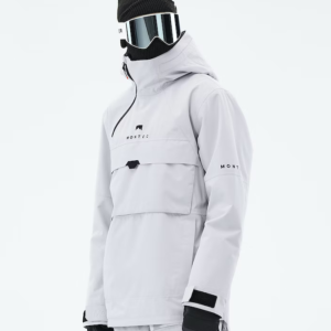 Montec Dune 2021 Men's Snowboard Jacket Light Grey - Large