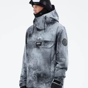Dope Blizzard Men's Snowboard Jacket Dirt - Medium