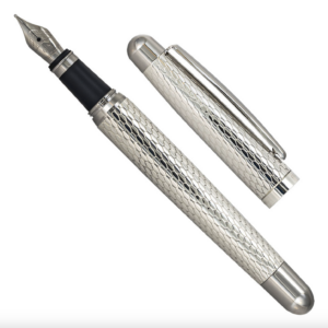 Otto Hutt Design 2 Sterling Honeycomb Fountain Pen