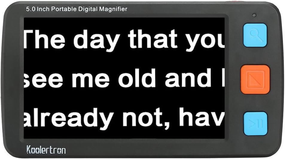 Koolertron Digital Video Magnifier Electronic Reading